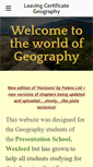 Mobile Screenshot of lcgeography.preswex.ie