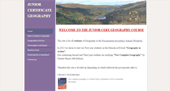 Desktop Screenshot of jcgeography.preswex.ie
