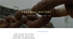 Desktop Screenshot of history.preswex.ie